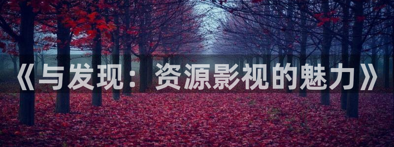 纯洁的轮舞曲全集免费动漫在线观看樱花动漫：《与发现：资源影视的魅力》